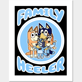 Family Heeler Posters and Art